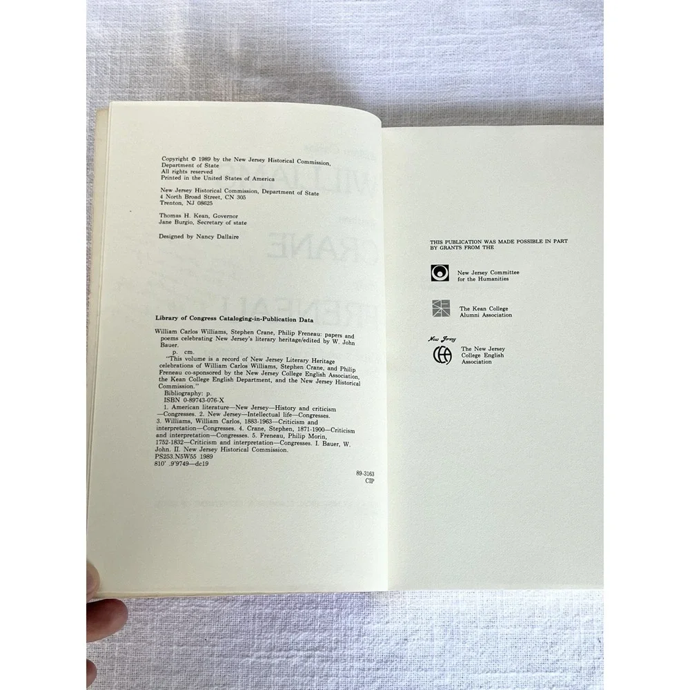 Papers and Poems Celebrating New Jersey's Literary Heritage edited by W J‎ Bauer
